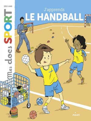 cover image of J'apprends le handball